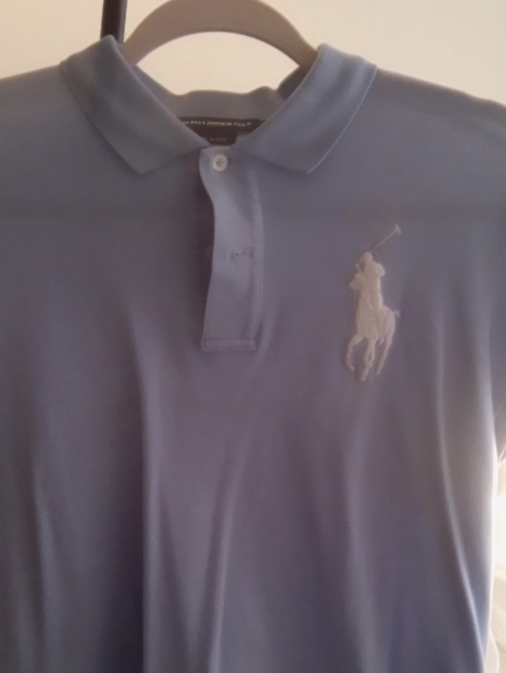 Ralph Lauren Golf Polo Shirt Periwinkle Big Pony